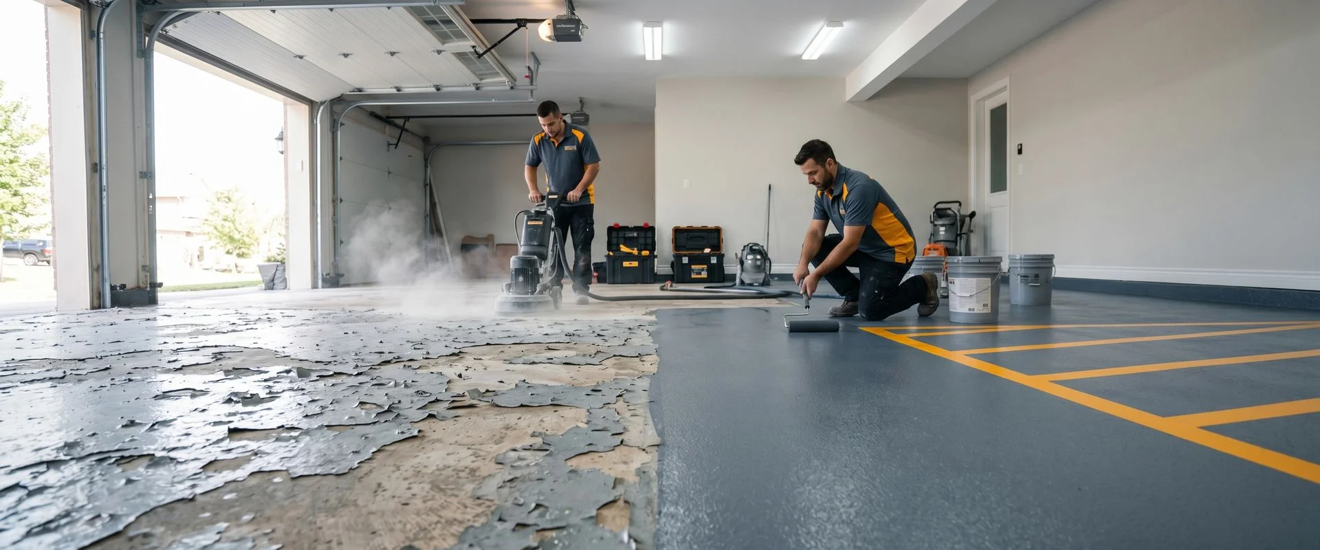 Epoxy Floor Repair & Recoat in Toronto, ON