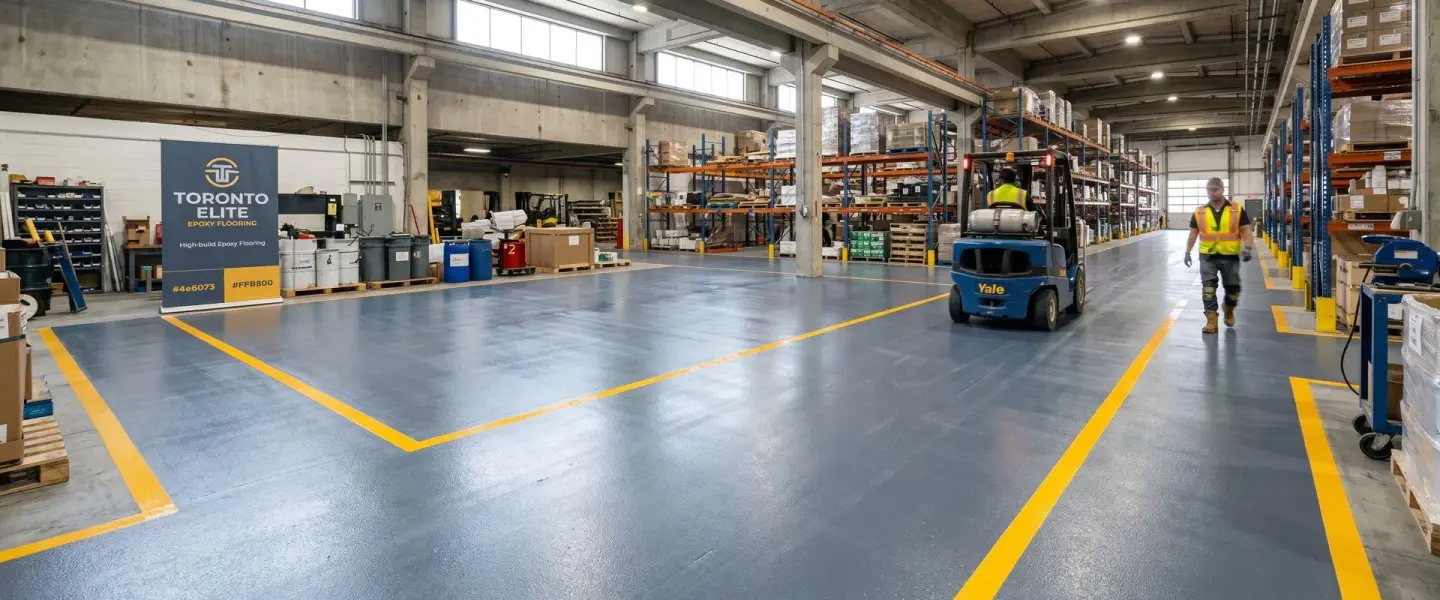 Warehouse Epoxy Flooring in Toronto, ON