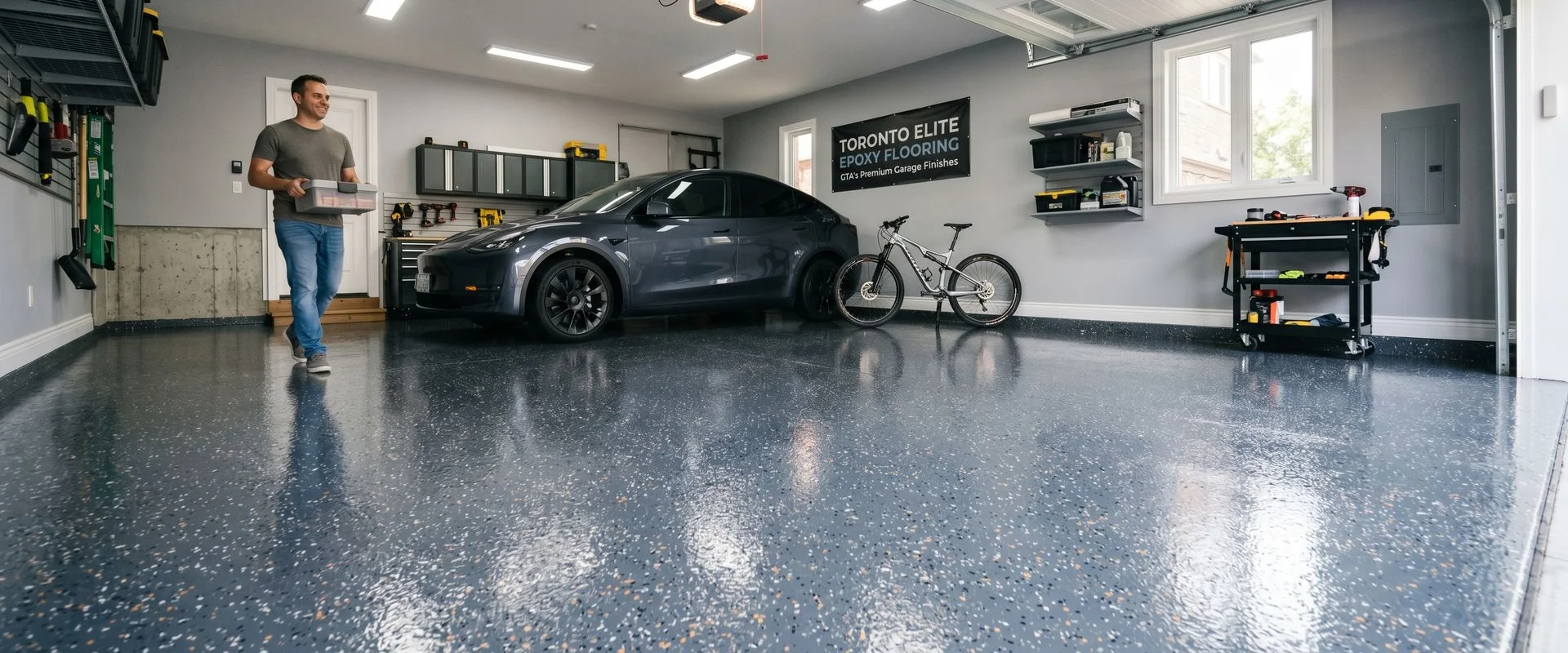 Polyaspartic Floor Coating in Toronto, ON