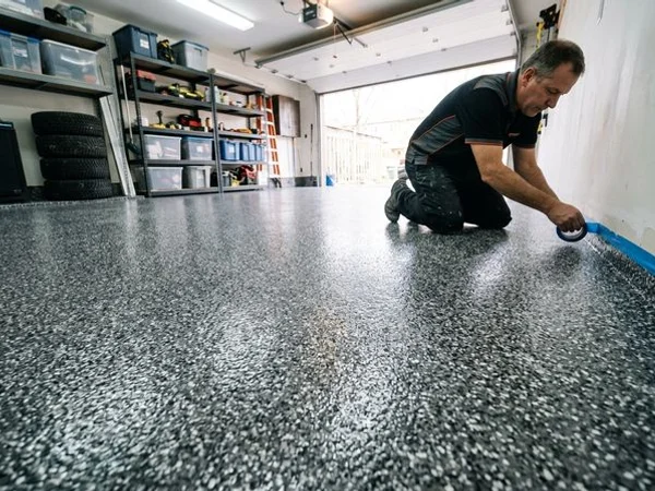 Garage Floor Epoxy in Toronto, ON project 2