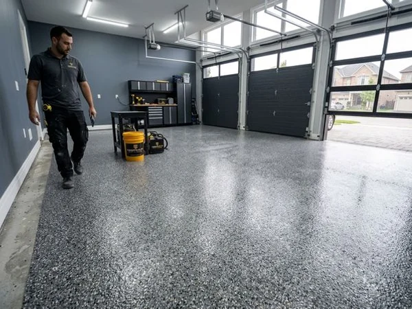 Garage Floor Epoxy in Toronto, ON project 4