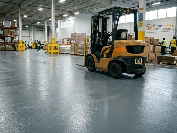 Warehouse Epoxy Flooring in Toronto, ON project 1