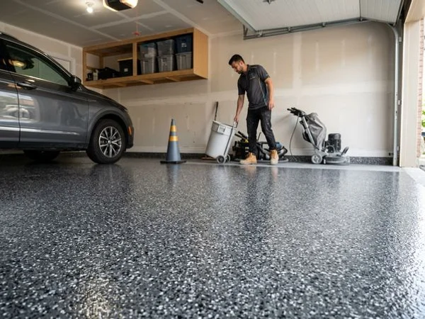 Polyaspartic Floor Coating in Toronto, ON project 4