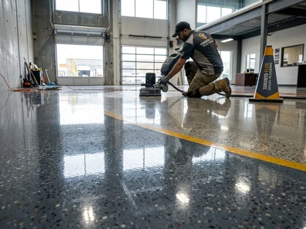 Concrete Polishing in Toronto, ON project 2