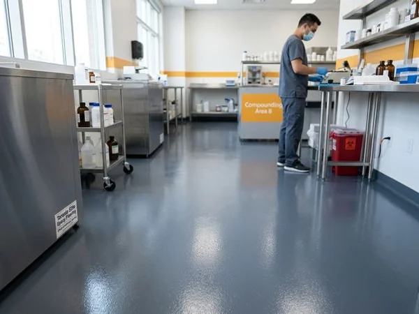 Institutional & Medical Epoxy Flooring in Toronto, ON project 4