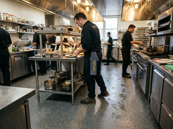Commercial Kitchen Epoxy Flooring in Toronto, ON project 3