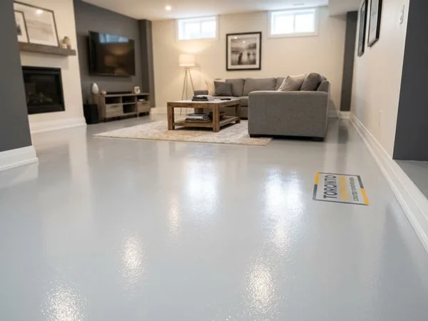 Basement Epoxy Flooring in Toronto, ON project 2