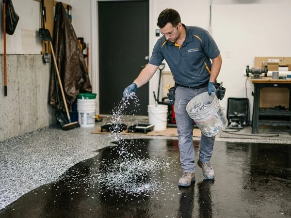 Garage Floor Epoxy in Toronto, ON project 3
