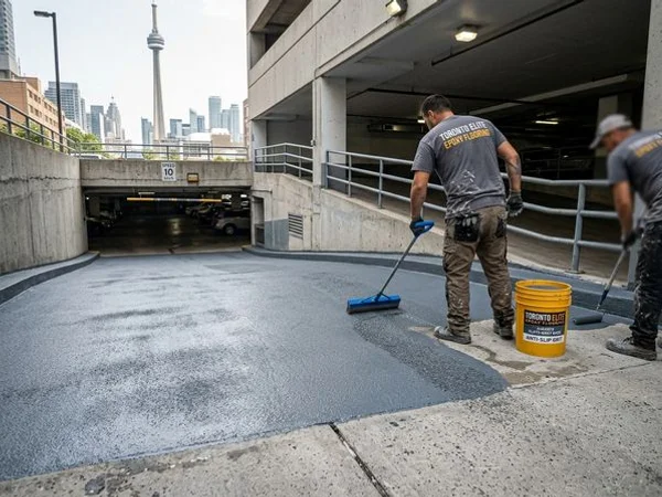 Parking Garage Epoxy Coating in Toronto, ON project 4